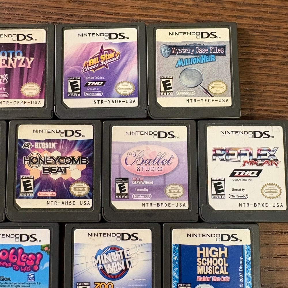 Nintendo DS Game Lot‎ 16 Games Bundle Mixed Genres Kids Family Good Condition - Picture 3 of 7